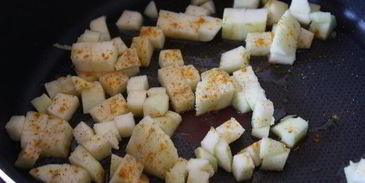 тыквенный суп с тимьяном и яблоками