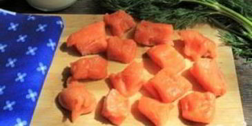 уха из форели по-фински со сливками