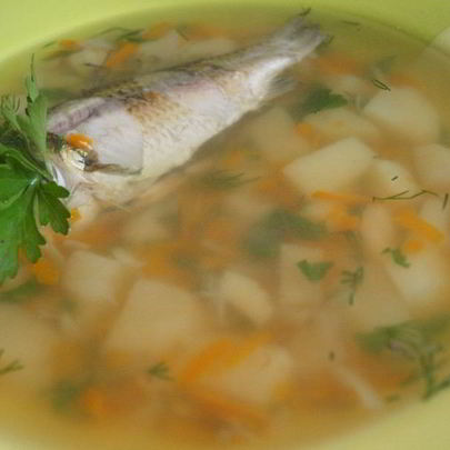 Уха из карася