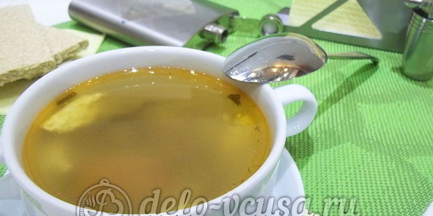 Рецепт ухи из хребтов семги