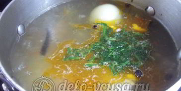 уха из хребтов семги