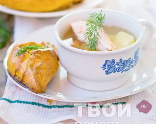 Уха из красной рыбы