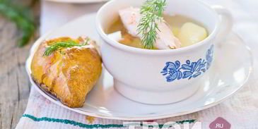 уха из красной рыбы