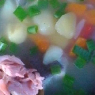 Уха из лосося и форели