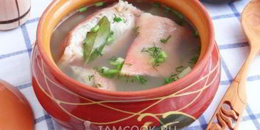 уха из морского окуня