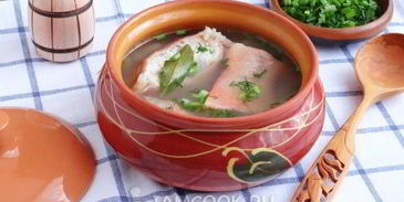 уха из морского окуня