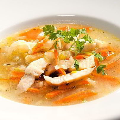 Уха из окуня