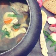 Рецепт Ухи из щуки по-деревенски