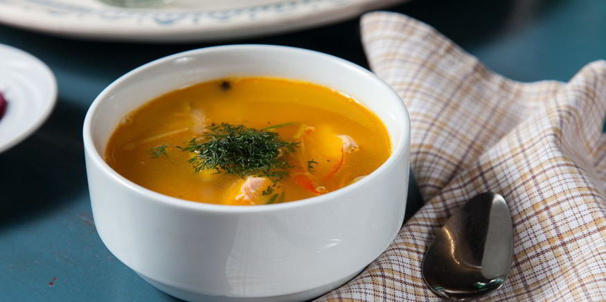 Рецепт ухи по-боярски с семгой