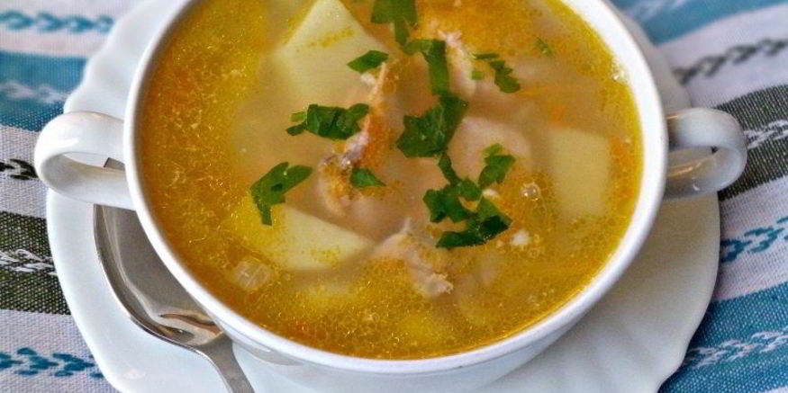 Рецепт ухи с пшеном и картошкой