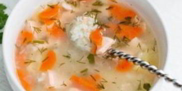 уха с семгой