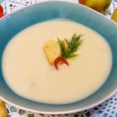 Яблочный суп