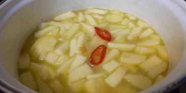 яблочный суп