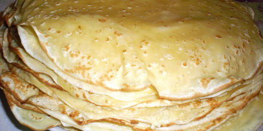 Рецепт бабушкиных блинчиков