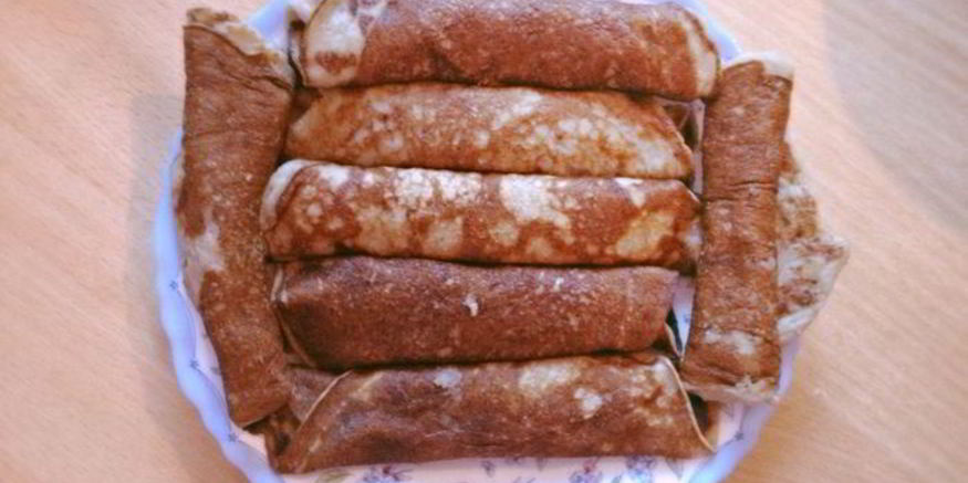 Рецепт банановых блинчиков