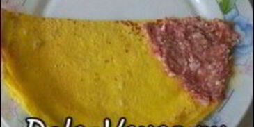 бендерики с мясом — блинчики с сырым фаршем