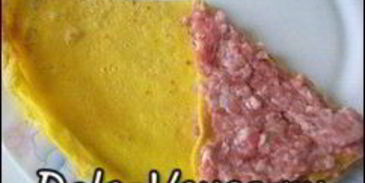 бендерики с мясом — блинчики с сырым фаршем