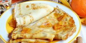 блинчики креп сюзетт