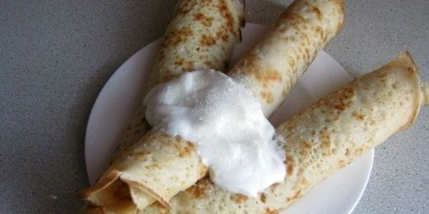 Рецепт блинчиков на сухих дрожжах