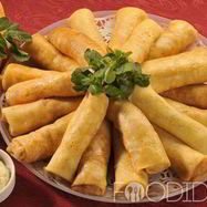 Рецепт Блинчиков с банановой начинкой