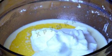 блинчики с начинкой под вишневым соусом