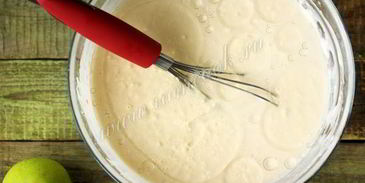 блинчики с тертым яблоком