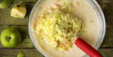 блинчики с тертым яблоком