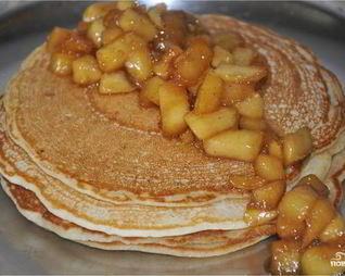 Блинчики с яблоками