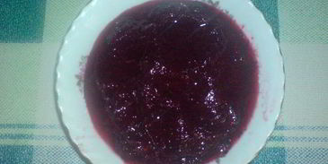 блинчики с ягодной мозаикой