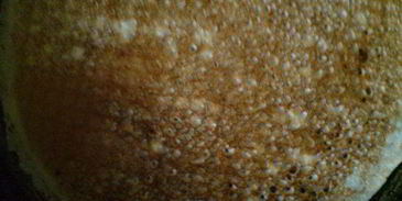 блинчики с ягодной мозаикой