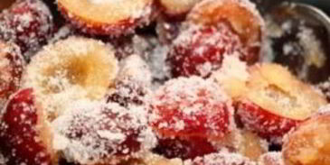 блинчики со сливами