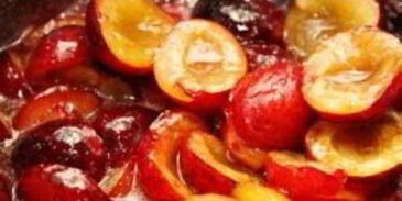 блинчики со сливами