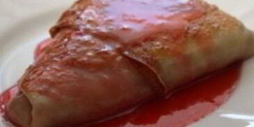 блинчики со сливами