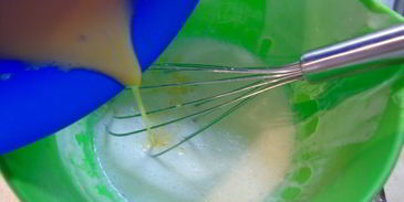 блины на двух видах молока