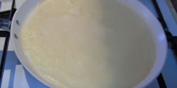 блины на двух видах молока