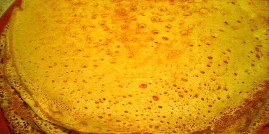 Рецепт блинов на кефире и молоке