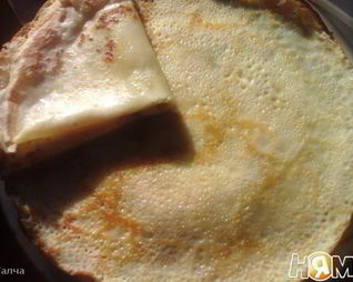 Блины на майонезе