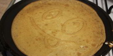 блины на молоке к завтраку