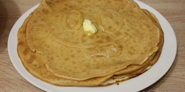 блины на молоке к завтраку