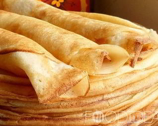 Блины на молоке