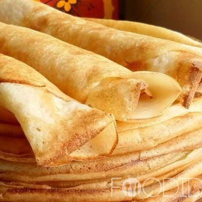 Блины на молоке