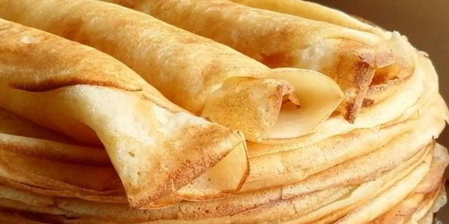 Рецепт блинов на молоке