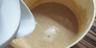 блины на сыворотке с начинкой из сельди