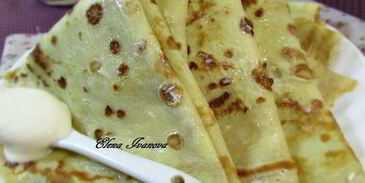 блины на сыворотке