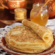 Рецепт Блинов на топленом молоке