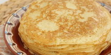 блины на топленом молоке