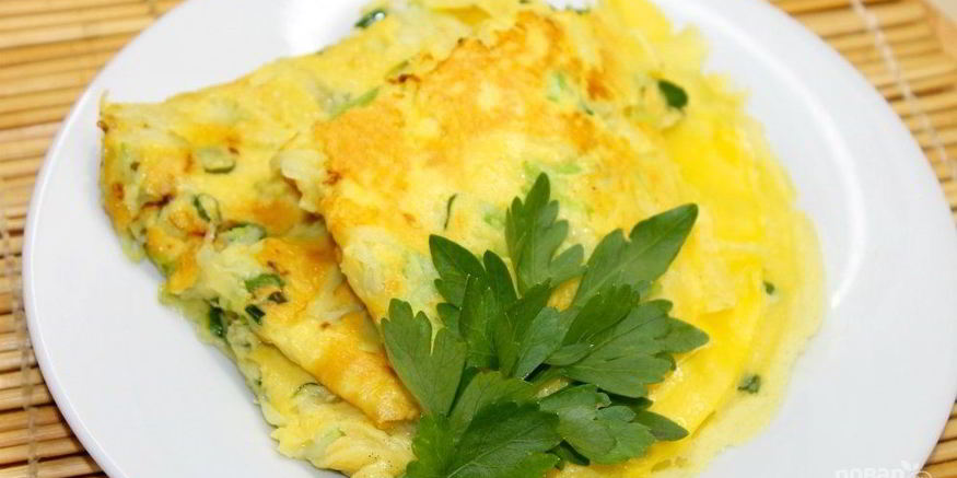 Рецепт блинов с кабачками