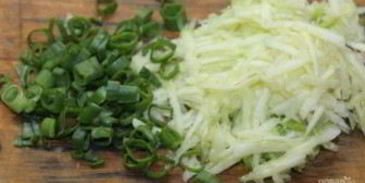 блины с кабачками