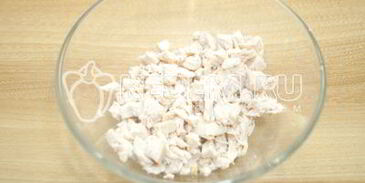 блины с курицей и морковью по-корейски