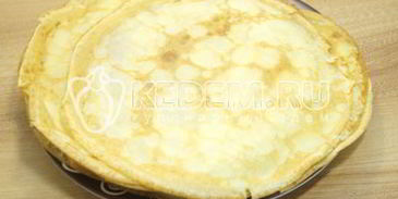 блины с творогом сливочные